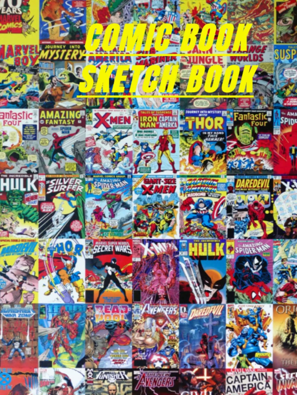 

COMIC BOOK SKETCH BOOK (Independently published)