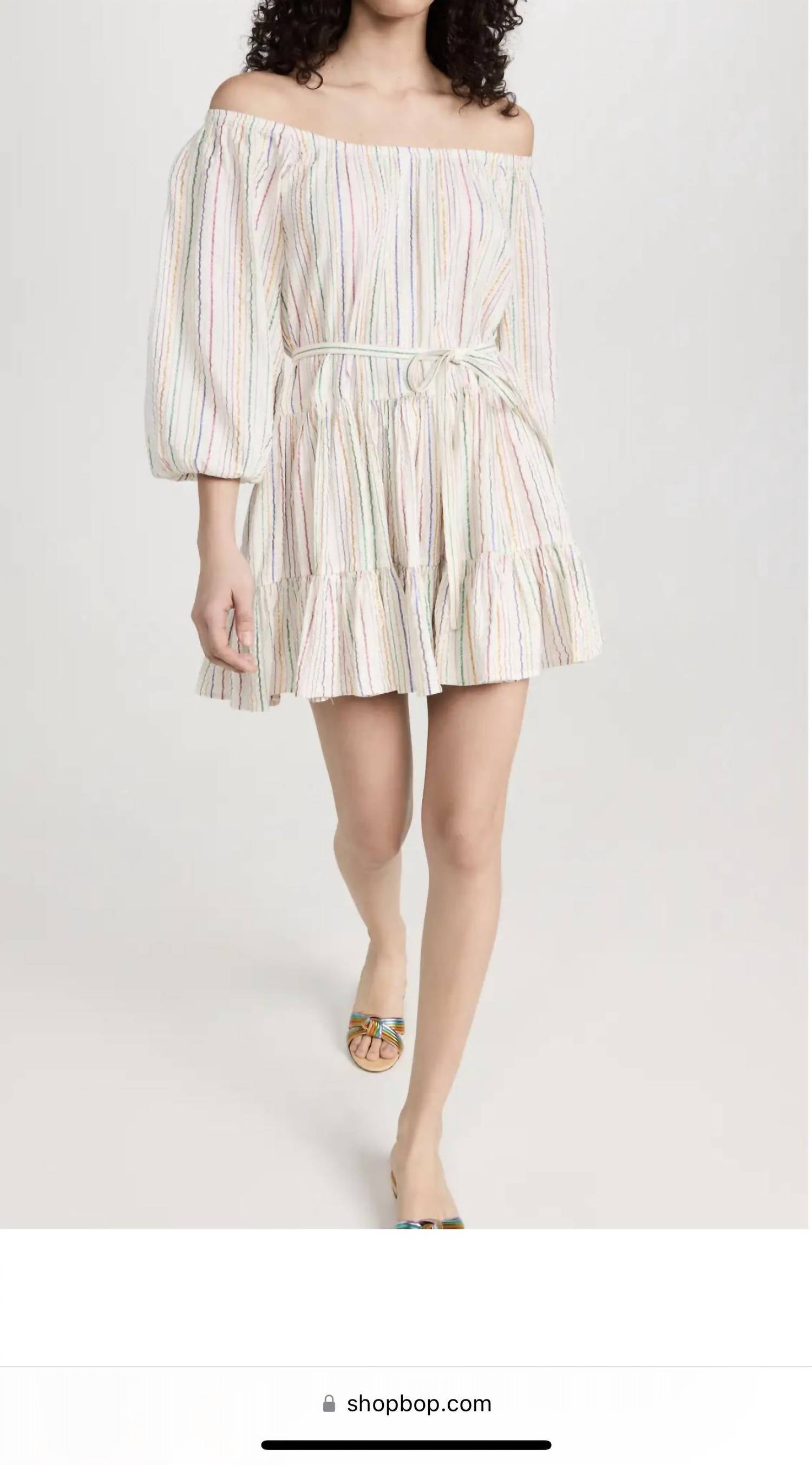 

Женское платье APIECE APART, цвет lurex stripe