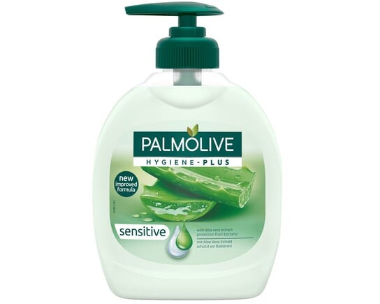 

Жидкое мыло с алоэ вера 300 мл Palmolive Sensitive