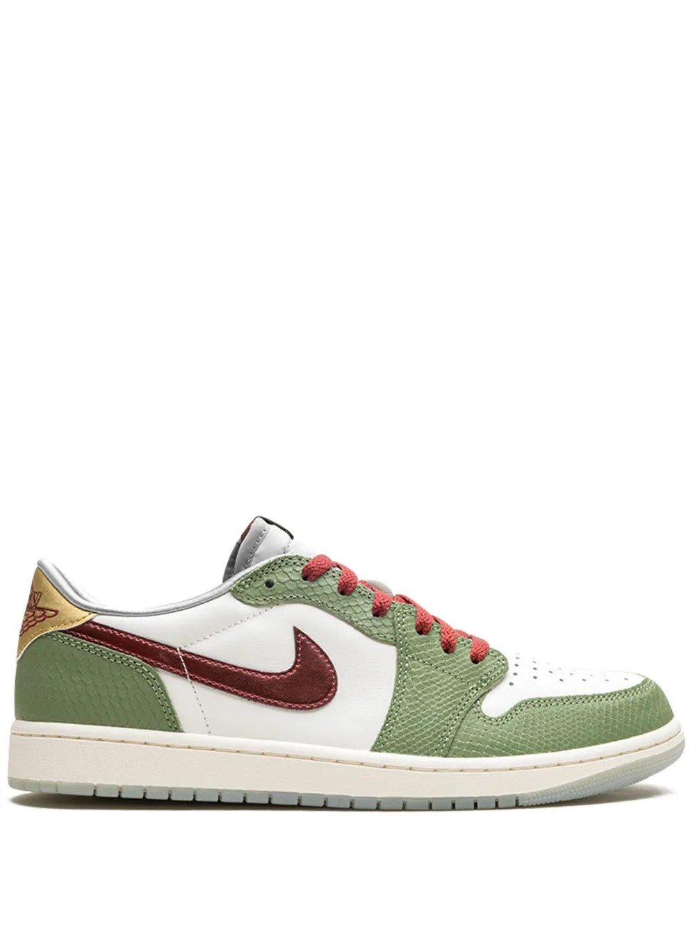 

Кроссовки Air Jordan 1 Low SE Year of the Dragon, зеленый