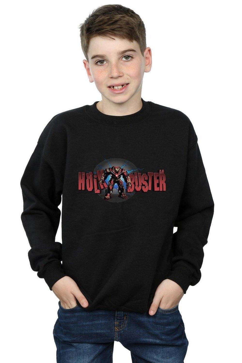 

Толстовка Avengers Infinity War Hulkbuster 2.0 Marvel, черный