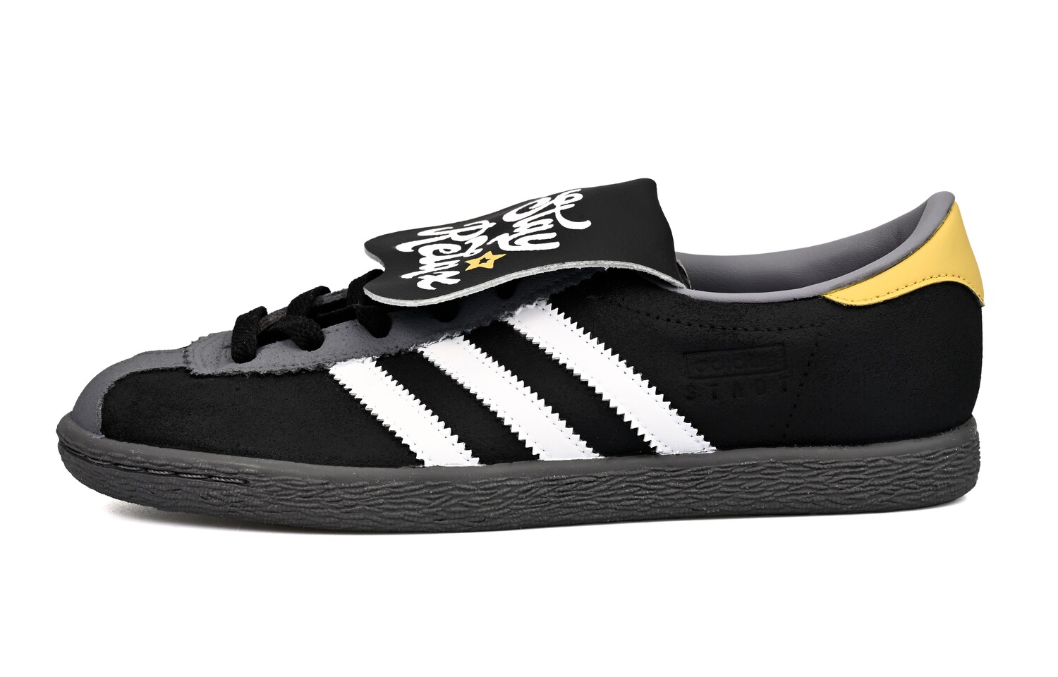 

Кроссовки adidas originals Stadt Skateboarding Shoes Men Low-top Black/White, черный