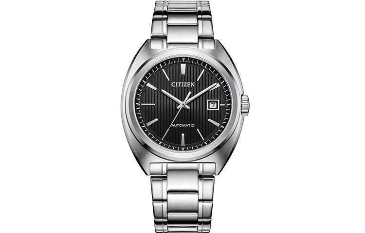 

CITIZEN Часы Mechanical Movement Stainless Steel Strap Watch Men's Watch Black Dial NJ0100 71E