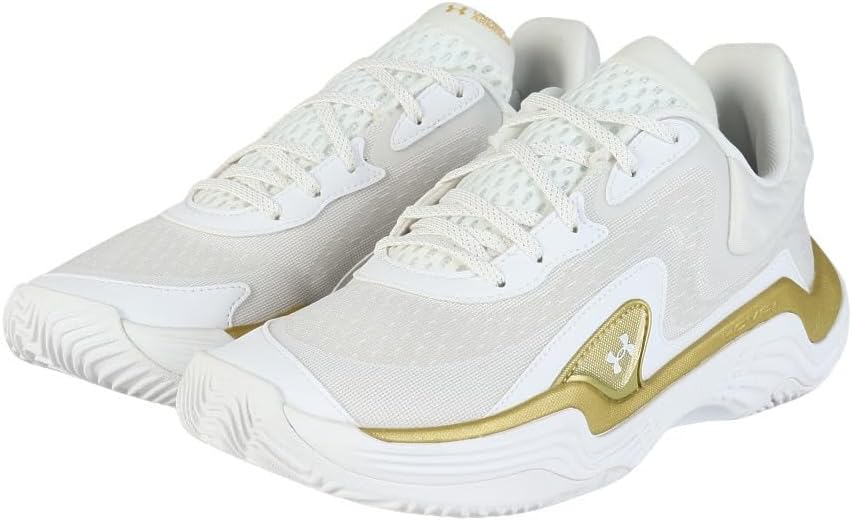 

Under Armour Unisex UA Spawn 7 баскетбольные кроссовки - легкие и дышащие, Whtmgo