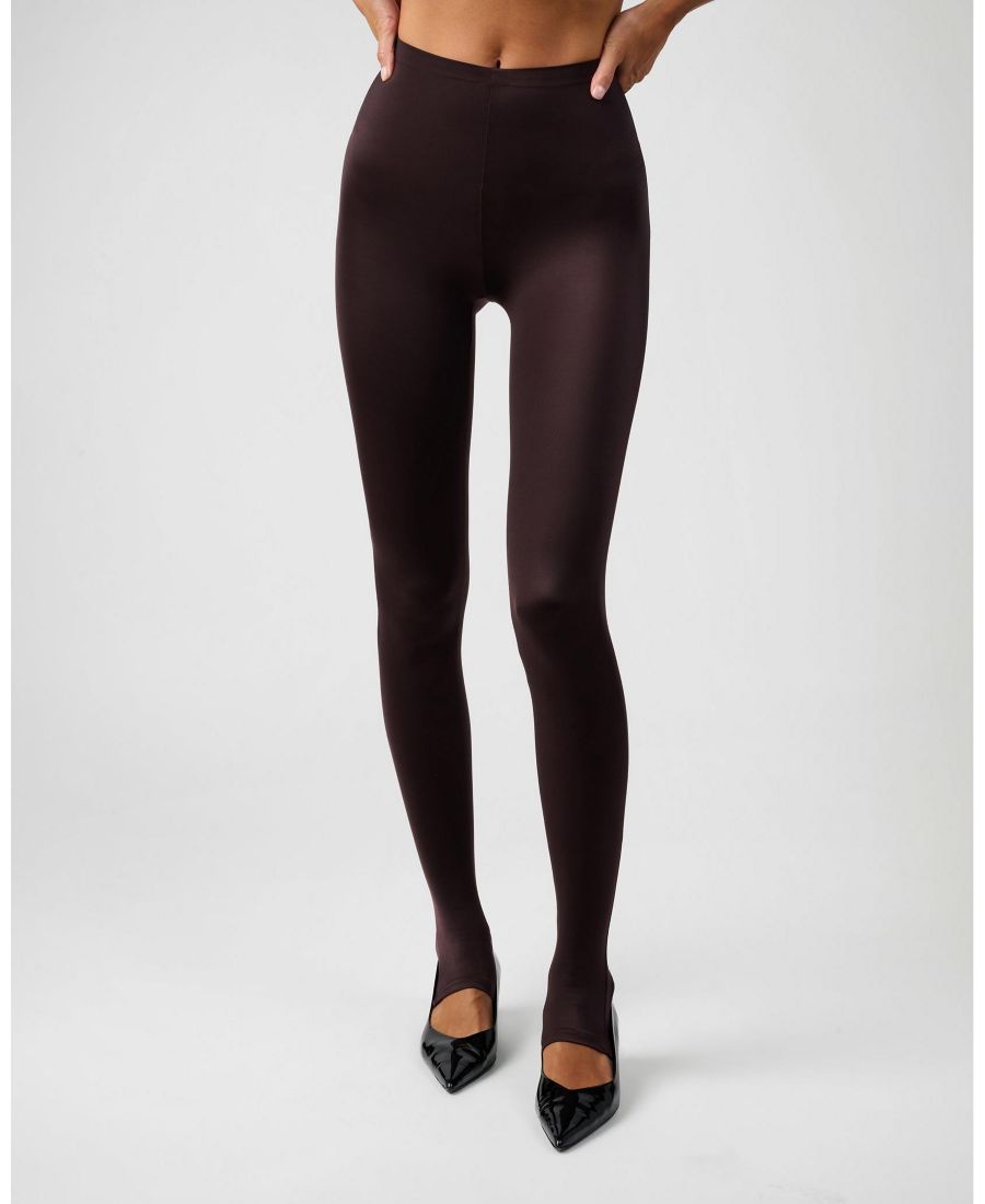 

Женские леггинсы из спандекса WeWoreWhat, Dark brown