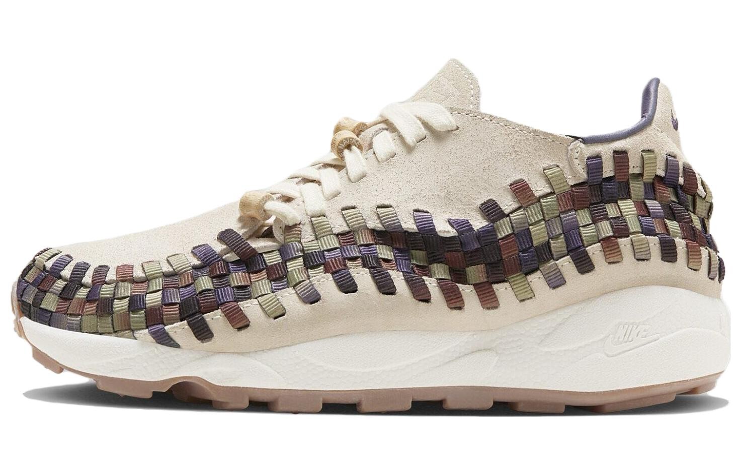 

Кроссовки женские Air Footscape Woven "NAI-KE" Women's Nike, бежевый/коричневый