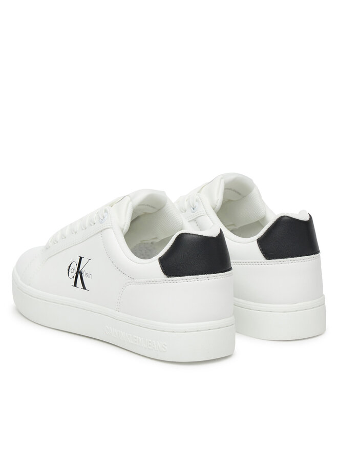 Кроссовки Classic Cupsole Mono Lth Wn YW0YW01902 Calvin Klein Jeans, белый — фото 3