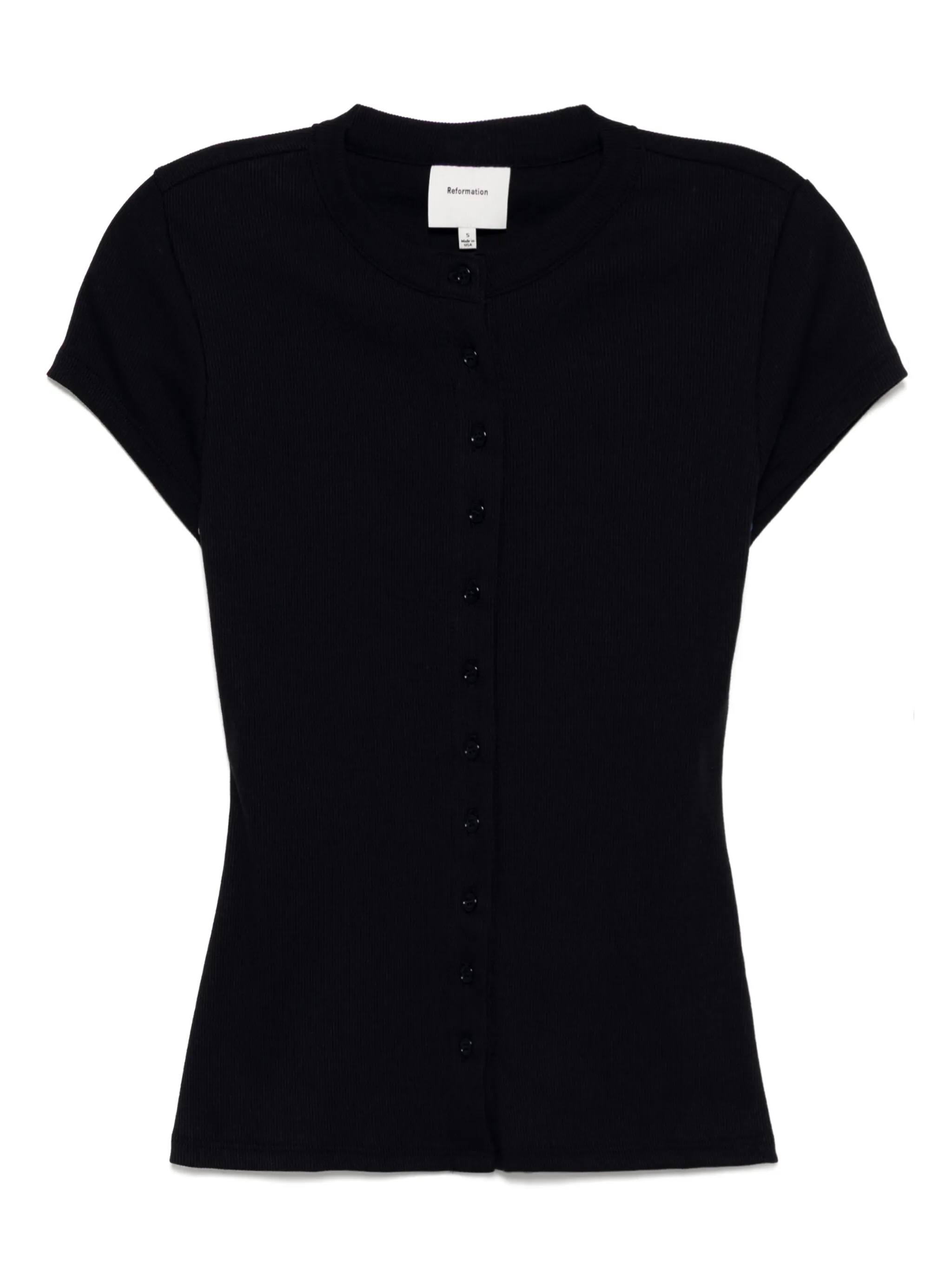 

Топ Raelynn Reformation, черный