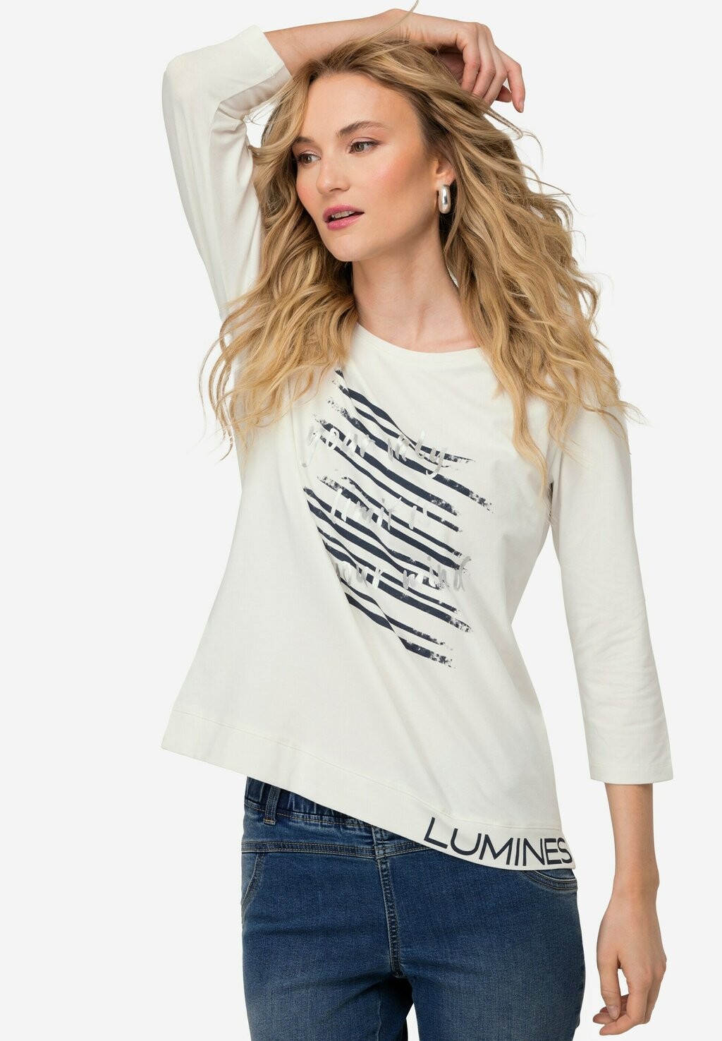 

Рубашка с длинным рукавом LAURASØN, цвет blanc cassé