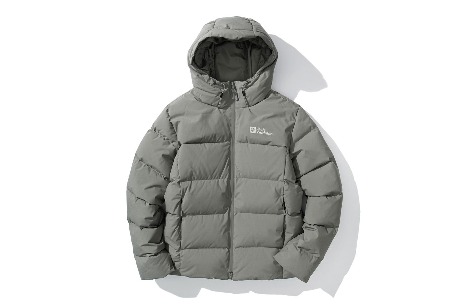 

JACK WOLFSKIN Унисекс пуховик, Smoke Gray 6185