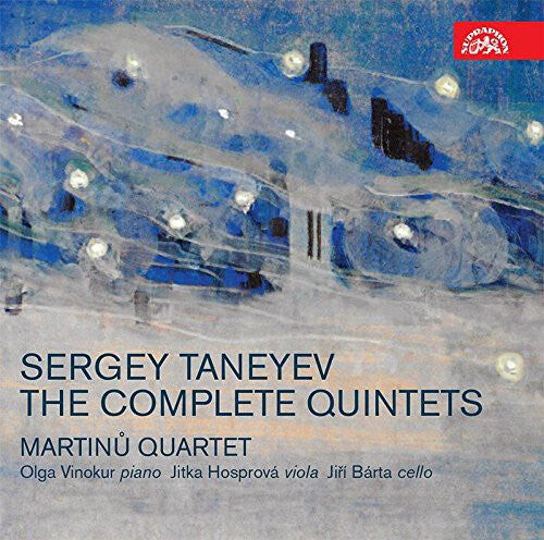 

CD диск Taneyev / Vinokur / Hosprova / Barta: Complete QNTS