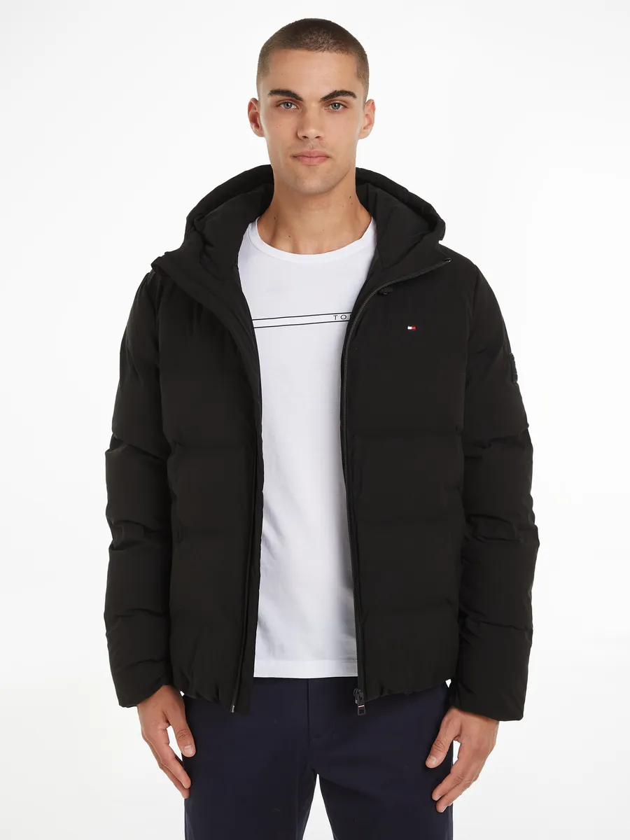 

Стеганая куртка Tommy Hilfiger "CL MOTION HOODED JACKET", черный