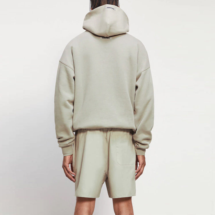 Спортивная толстовка Fear of God Essentials FW20 Mock Neck Sweatshirt 'Moss' FOG-FW20-296, зеленый — фото 4