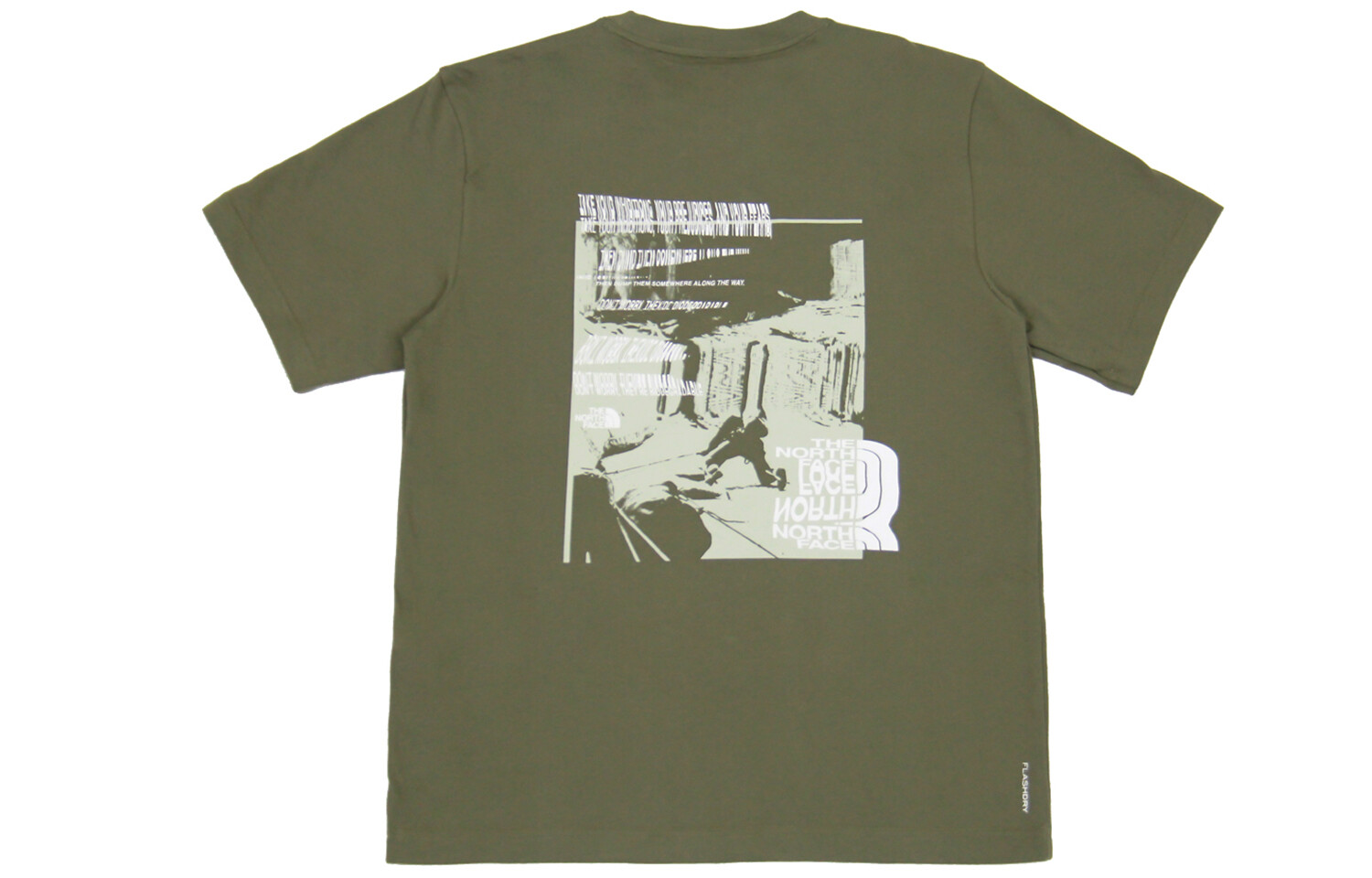 

Футболка унисекс THE NORTH FACE, цвет Army Green