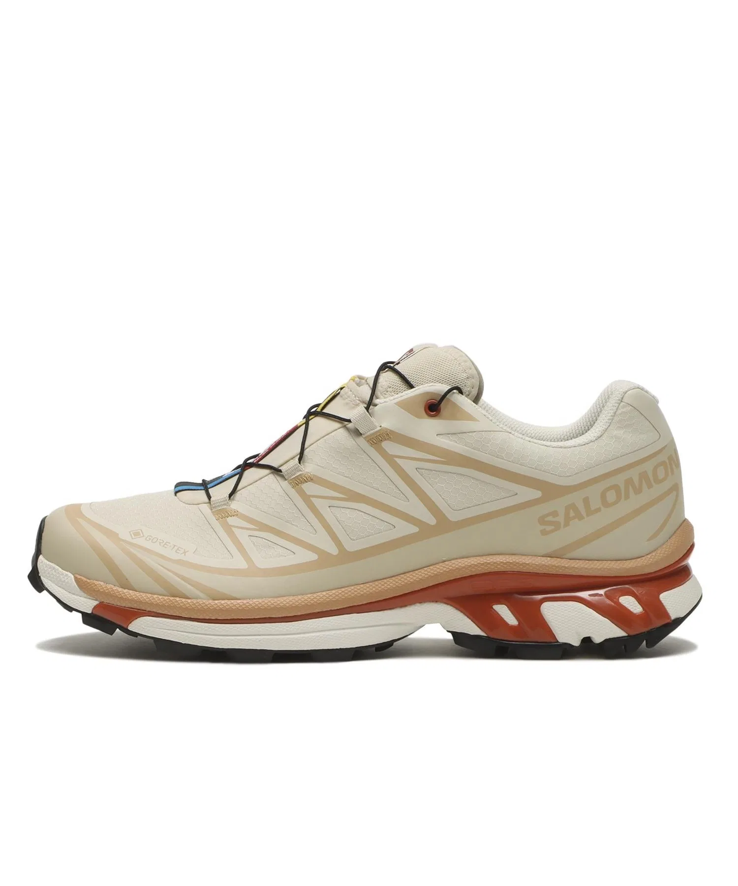 Унисекс кроссовки SALOMON XT-6 GORE-TEX бежевые — фото 3
