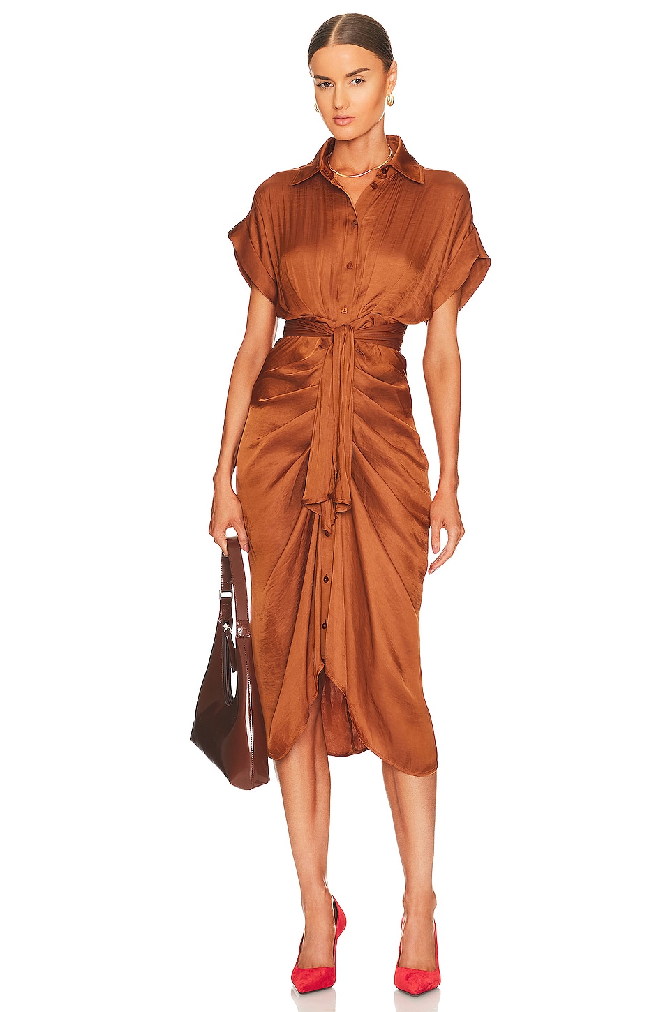 

Платье миди тори Steve Madden, цвет mocha bisque