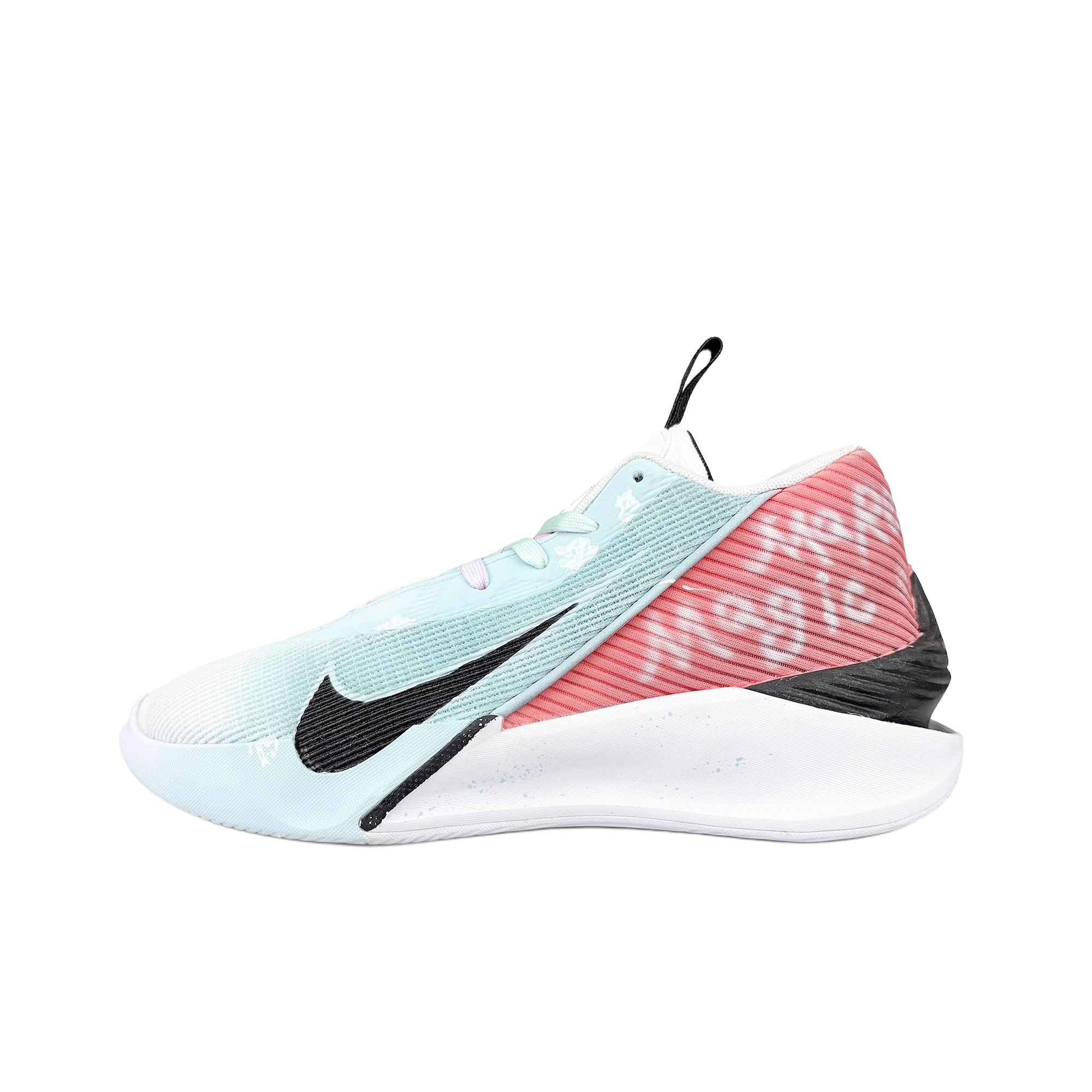 

Кроссовки баскетбольные мужские high top G.T. Jump Academy с амортизацией, устойчивостью к истиранию и усиленной поддержкой Nike, синий/розовый