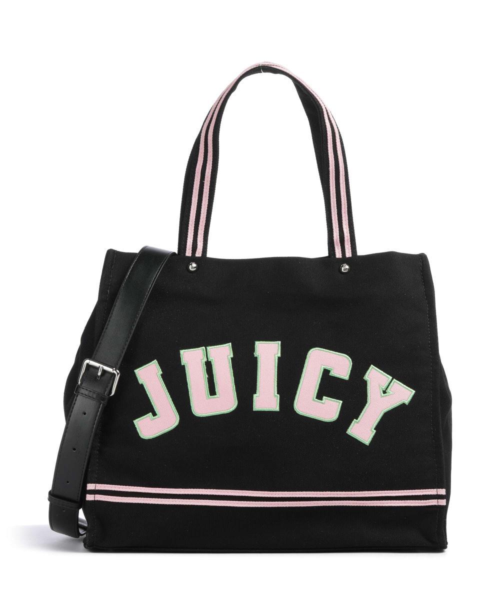 

Ирис патч холст l шоппер холст Juicy Couture, черный