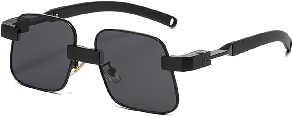 

Солнцезащитные очки UV400 — яркие металлические линзы с градиентным переходом цвета, подходят для женщин и мужчин, для бега и занятий спортом на открытом воздухе UYPTK, Black Grey