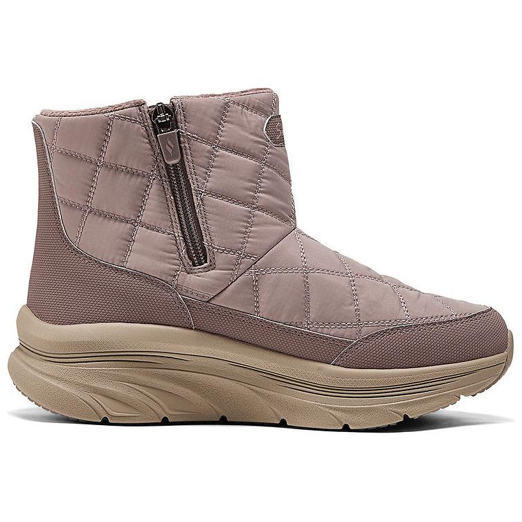 Ботинки женские зимние Skechers стеганые на платформе, бледно-фиолетовый — фото 2