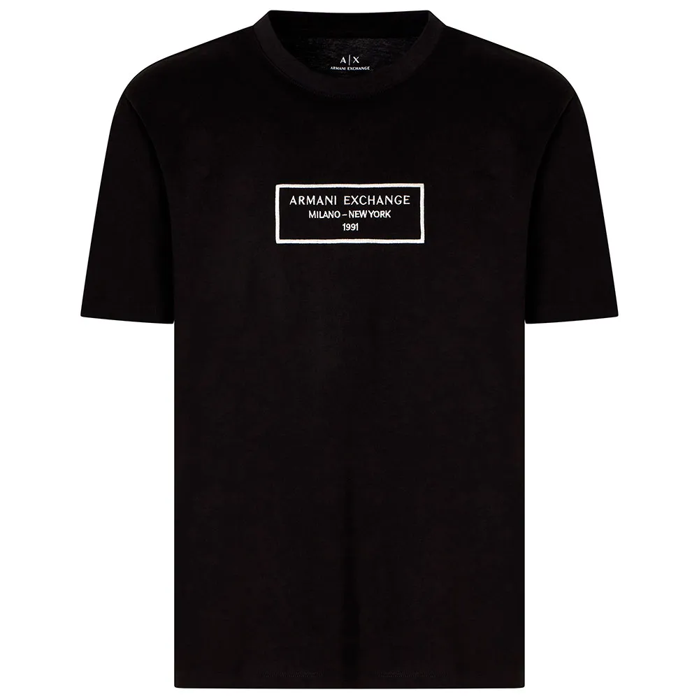 

Футболка с коротким рукавом Armani Exchange XM000552_AF10356, черный