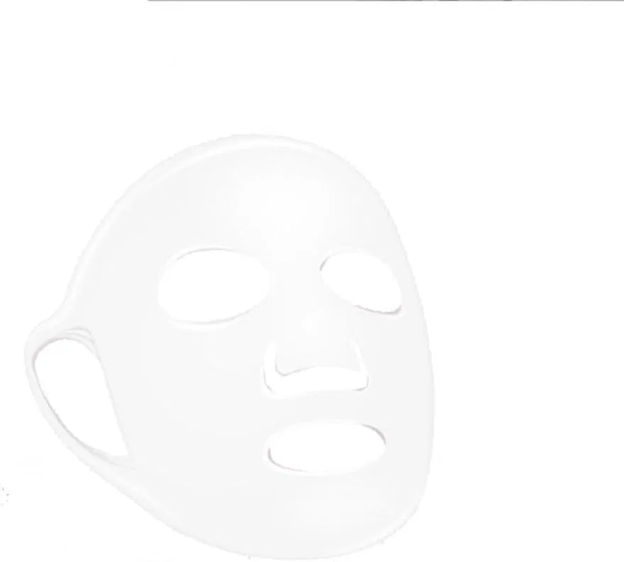 Маска для лица Sunzemin — Силиконовая многоразовая, , белая L