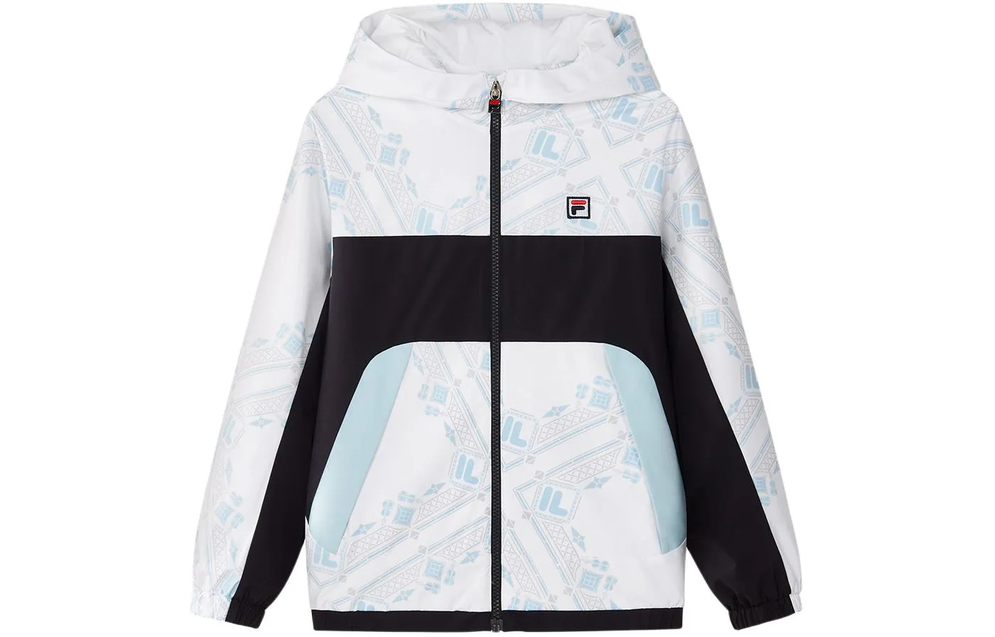 Куртка с капюшоном для школьников FILA KIDS, All Over Print — фото 3