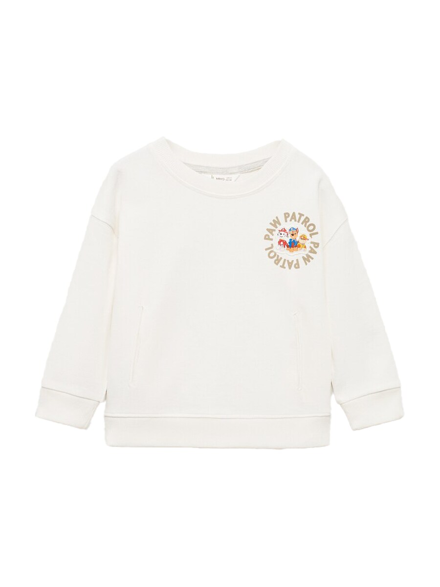 

Толстовка MANGO KIDS PAWORK, белый