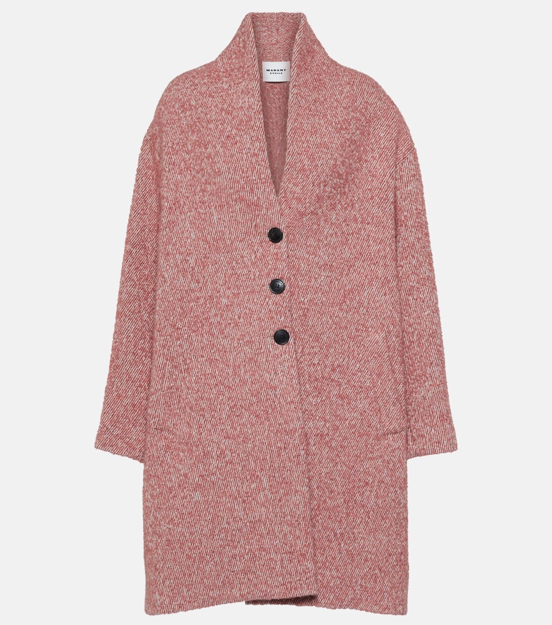 

Однобортное пальто Marant Etoile, розовый