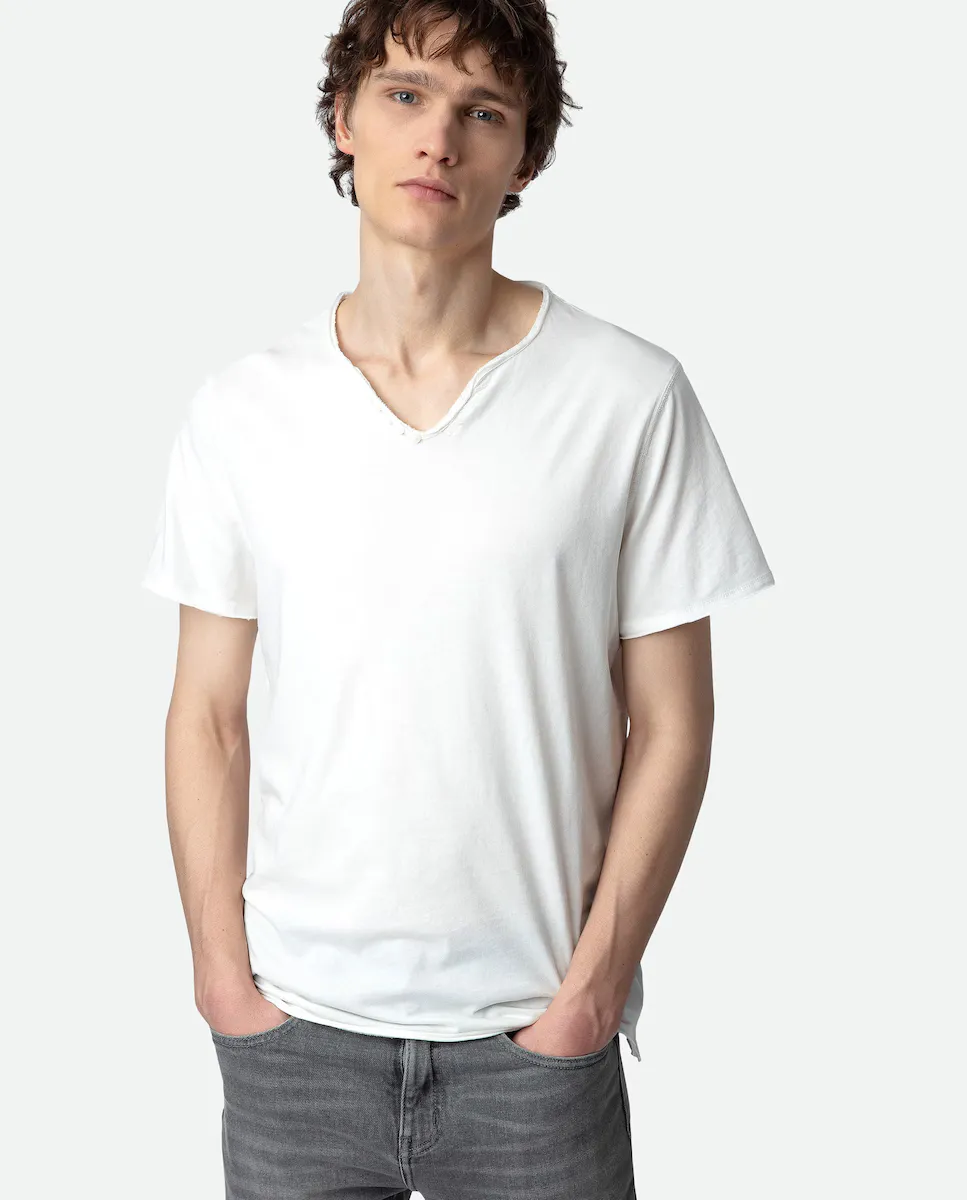

Tunisien Monastir мужская футболка с коротким рукавом Zadig & Voltaire, белый