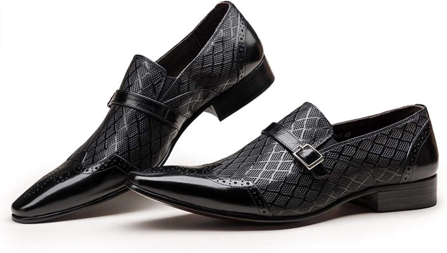 

Мужские оксфорды с принтом аллигатора и крокодила, туфли для делового и повседневного стиля, с закрытым носком, с крыльями, формальные дерби, свадебные и вечерние туфли под смокинг, лоферы Aceptolcom, черный