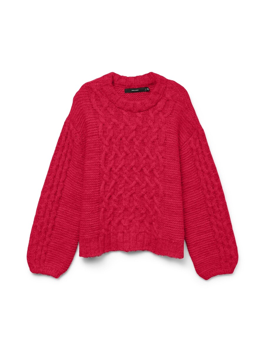 

Тонкий вязаный свитер VERO MODA Sweater VMDove, цвет fire red