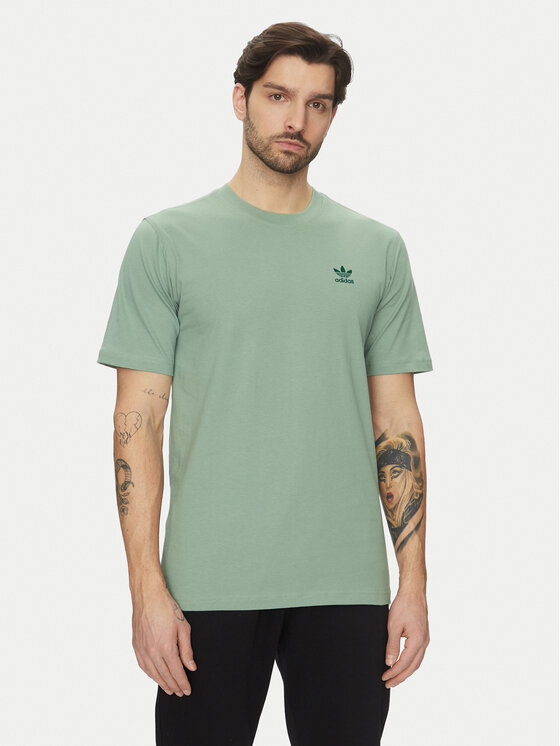 

Футболка обычного кроя Trefoil Essentials JC9993 Adidas, зеленый