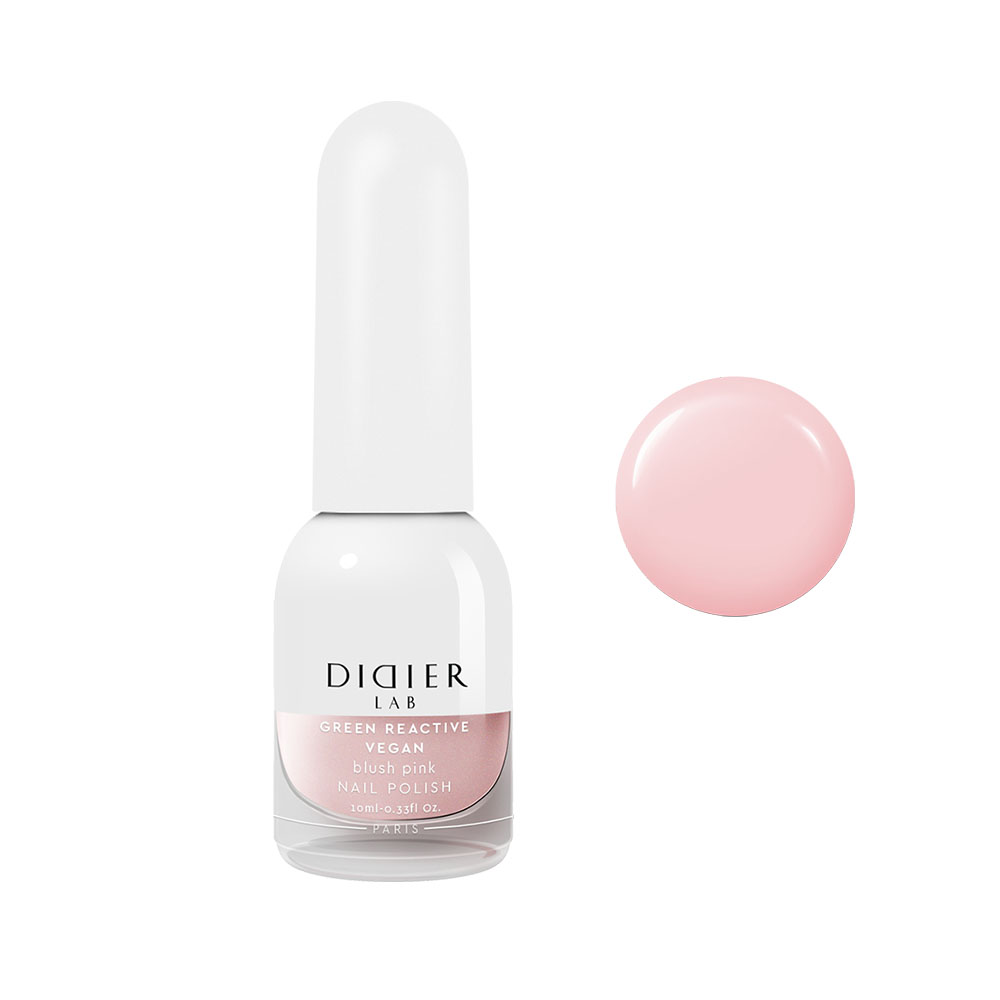 

Веганский лак для ногтей vegan nail polish Didier Lab, цвет blush pink, 10 мл