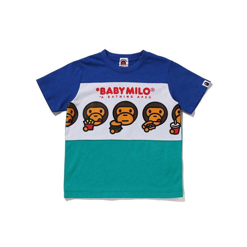 

Детская футболка A Bathing Ape, желтый