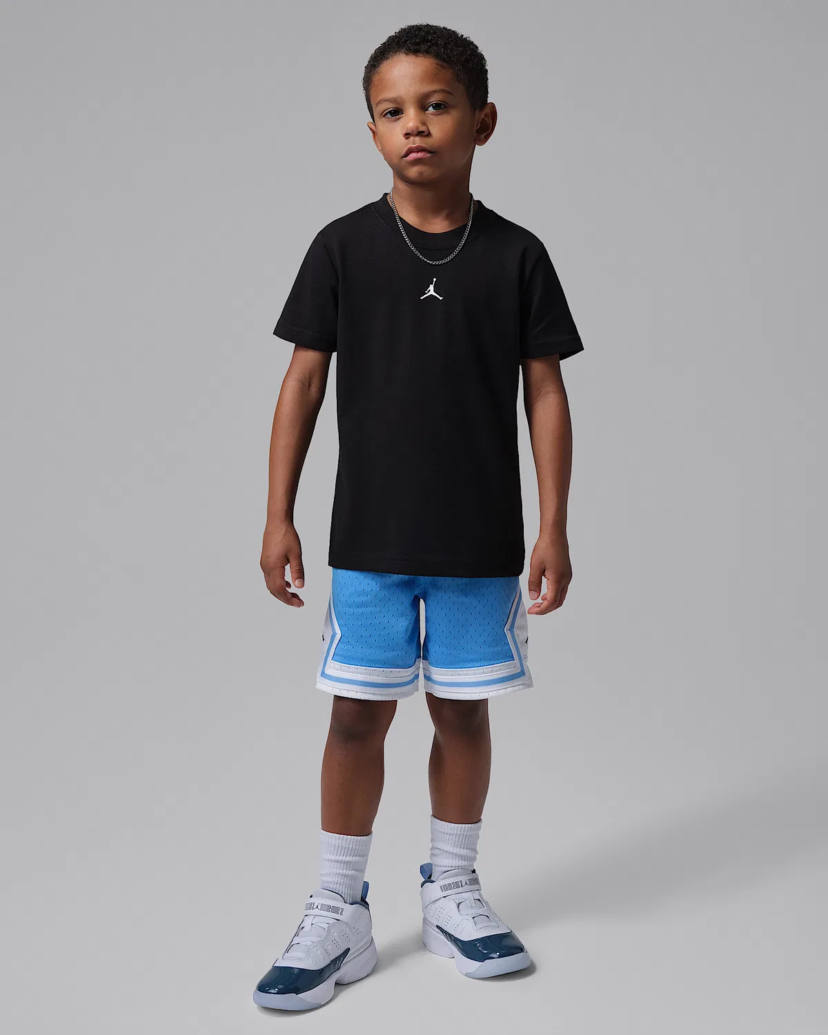 Little Kids' Dri-FIT Core T-Shirt Jordan Sport, Black — фото 4