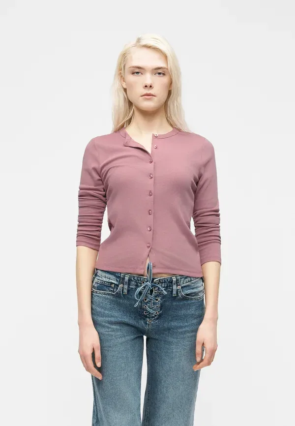 Кардиган Gap Cardi, цвет нежно-сиреневый