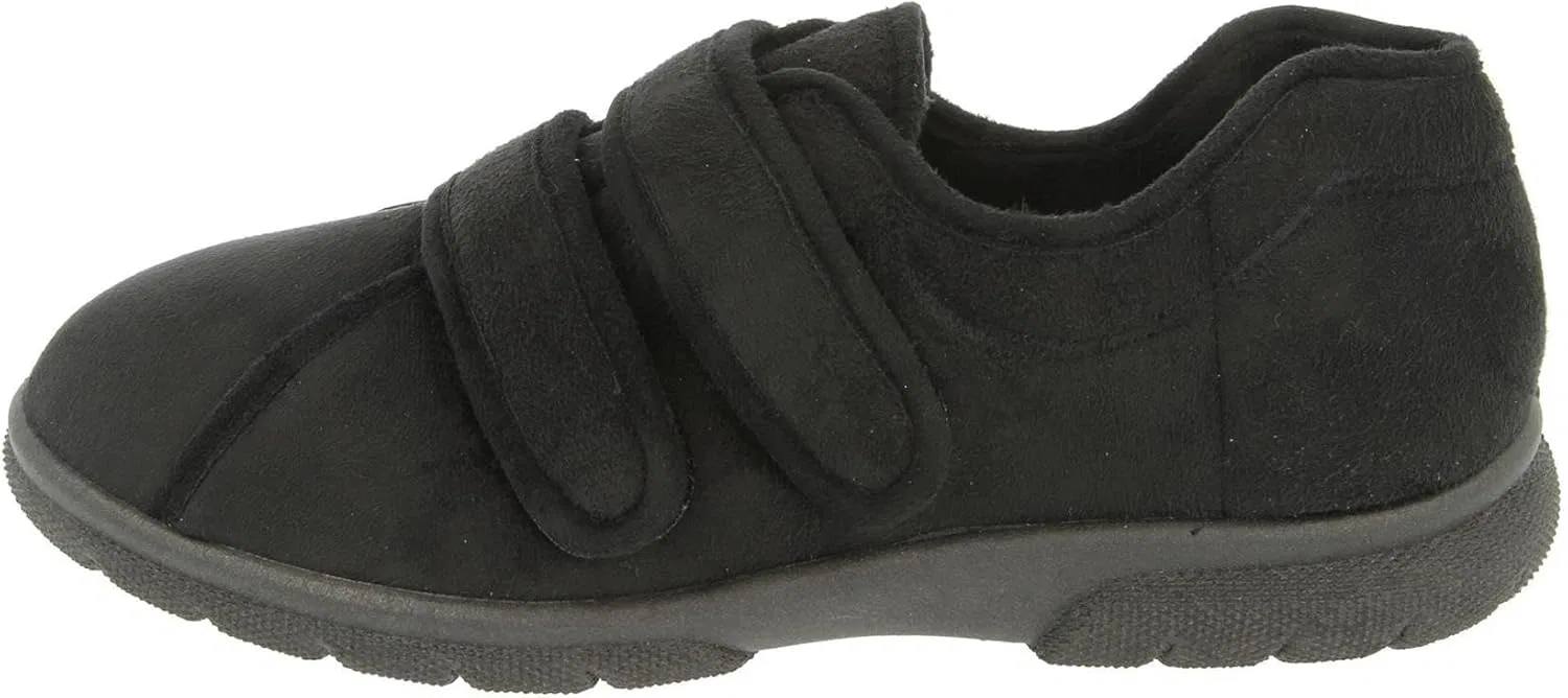 DB Shoes Мужские тапочки (Joseph) 6V, широкая посадка, черные — фото 2