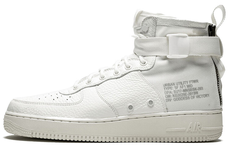 

Кроссовки Nike Sf Air Force 1 Mid Triple Ivory