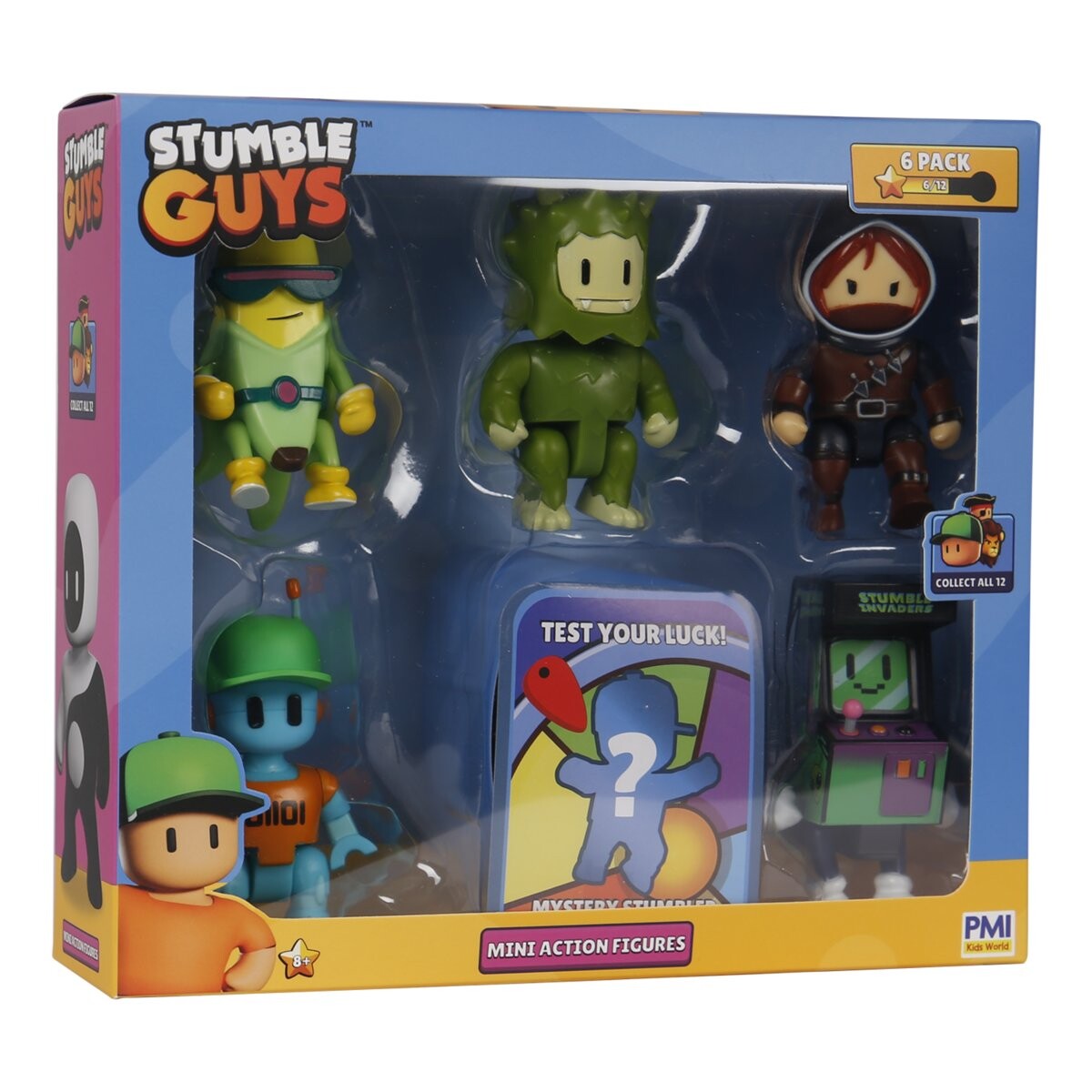 

Мини Фигурки Stumble Guys S2 — 6 Наборок Deluxe Box Ver.A