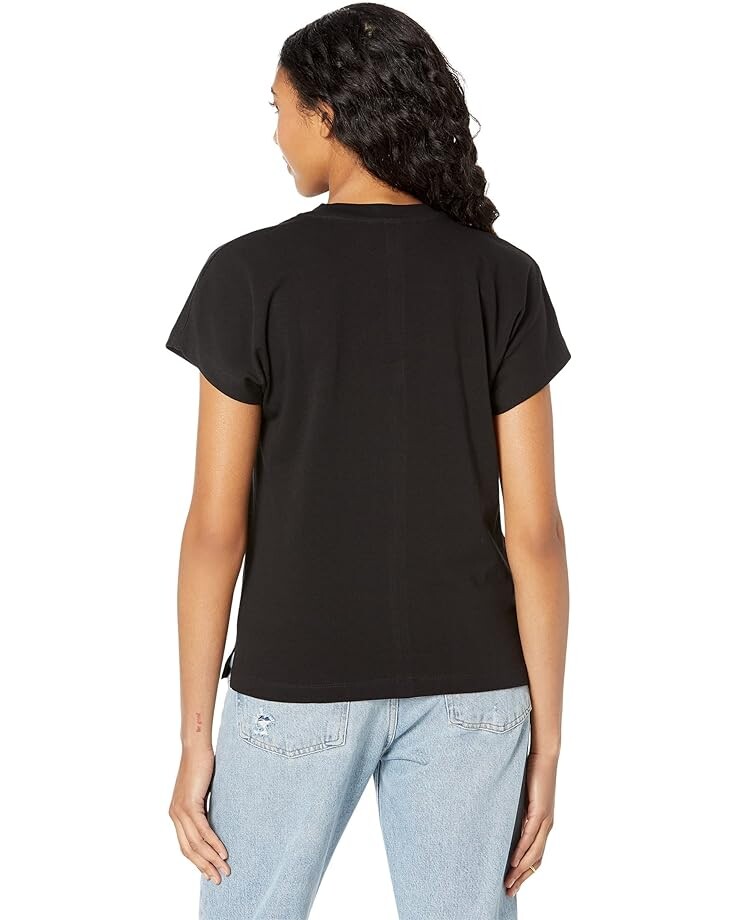 

Футболка MANGO Sevilla T-Shirt, черный