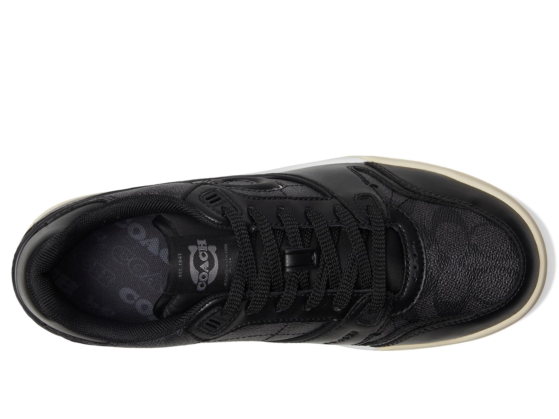 Кроссовки COACH Soho Sneaker With Signature Canvas, цвет Charcoal/Black — фото 2