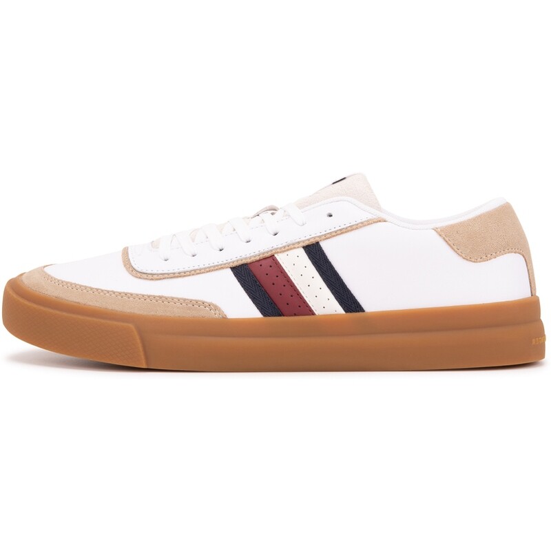 

Кроссовки Tommy Hilfiger Skateboarding Shoes Men Low-top White, белый