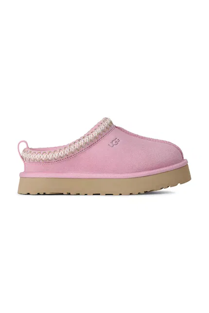 Тапочки теплые UGG Fluff Yeah Slide, розовый