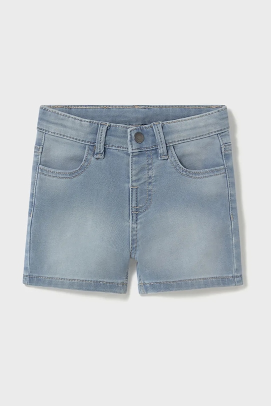 

Детские джинсовые шорты soft denim Mayoral, синий