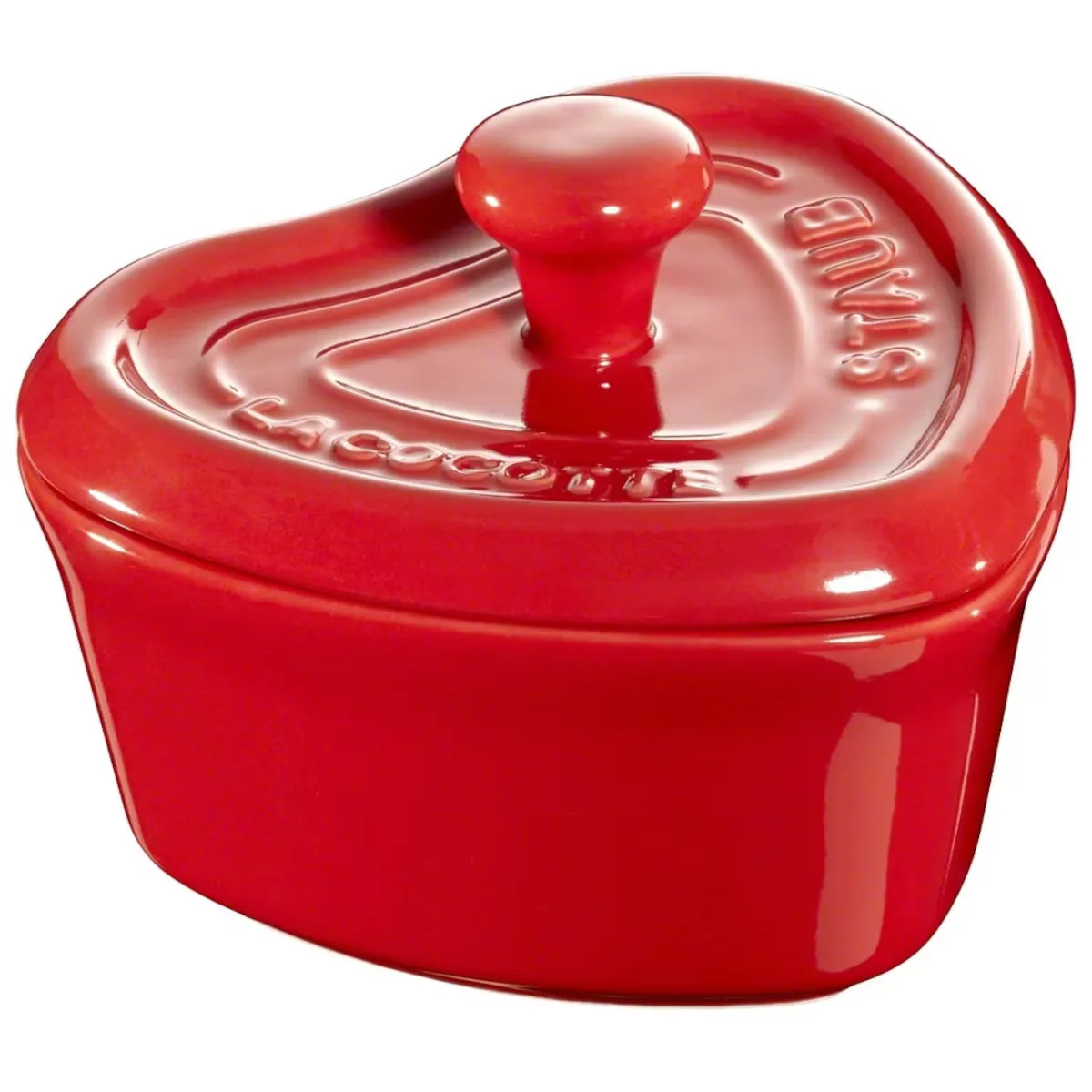 

Мини-кокотка Staub в форме сердца, вишня