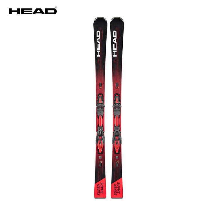 

Head Мужские и женские лыжи, двухбортные, High Mountain All-Terrain, вращающиеся, King Supershape E-Rally, черно-красные, 156 см