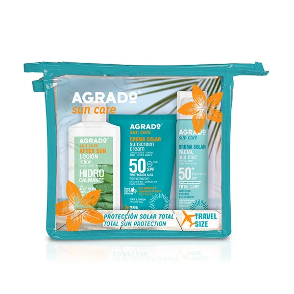 

Мист+Крем Spf50+Лосьон Protección Solar Total Agrado, 1 UD