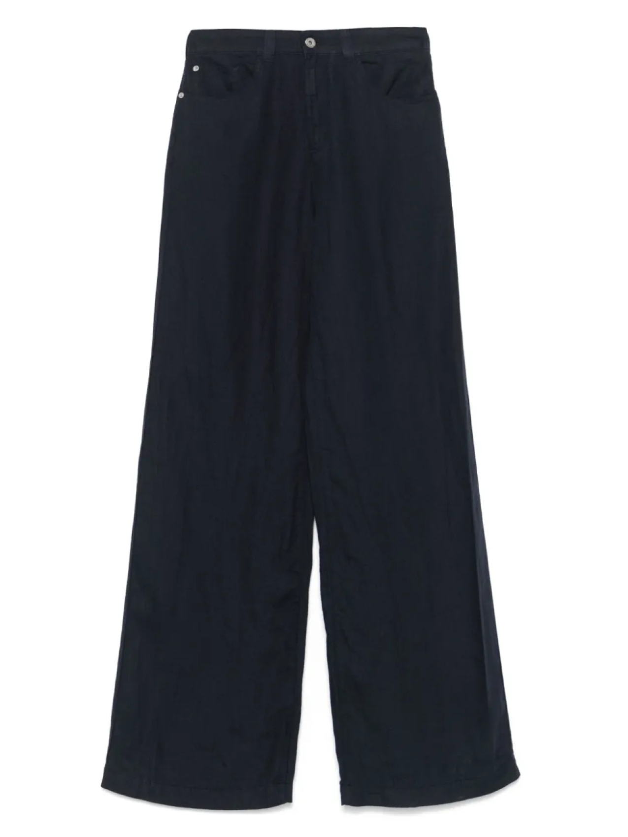 

Льняные брюки Emporio Armani, синий