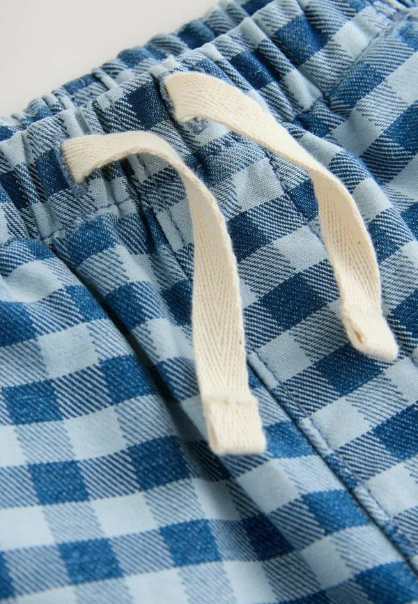 Джинсовые шорты Next, Blue Gingham — фото 2